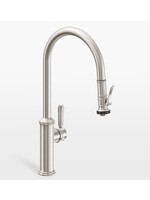 California Faucets California Faucets Davoli pull down kitchen faucet Low Arc Spout w/ Squeeze sprayer Custom HDL- PC