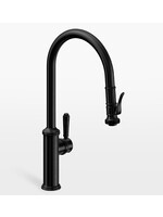 California Faucets California Faucets Davoli Pull down Bar/Prep  faucet w/squeeze spray series Custom HDL - Standard Finish