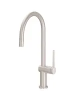 California Faucets California Faucets La Spezia Pull Down Kitchen Faucet High Arc Spout w/Button Sprayer - Standard