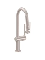 California Faucets California La Spezia (Series K55) Pull-Down Prep/Bar Faucet with Squeeze Sprayer in a Standard Finish