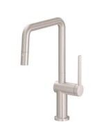 California Faucets California La Spezia (Series K55) Pull-Down Kitchen Faucet with Button Sprayer  - Quad Spout in a Standard Finish
