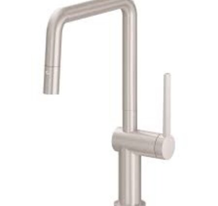 California La Spezia (Series K55) Pull-Down Kitchen Faucet with Button Sprayer  - Quad Spout in a Standard Finish
