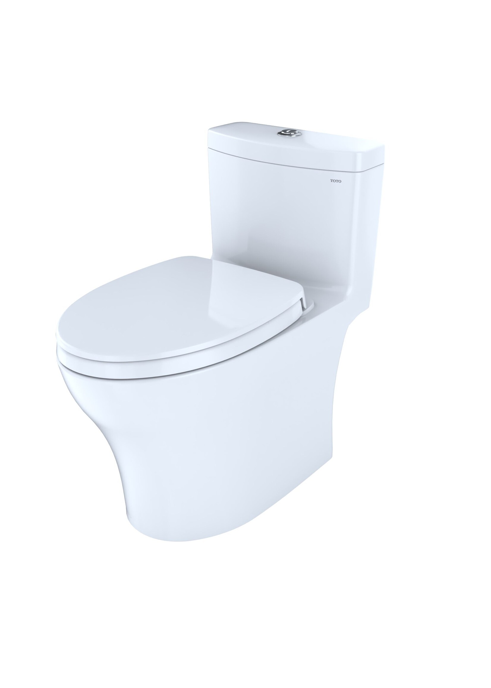 Toto Toto Aquia IV Dual Flush One-Piece Toilet - Cotton