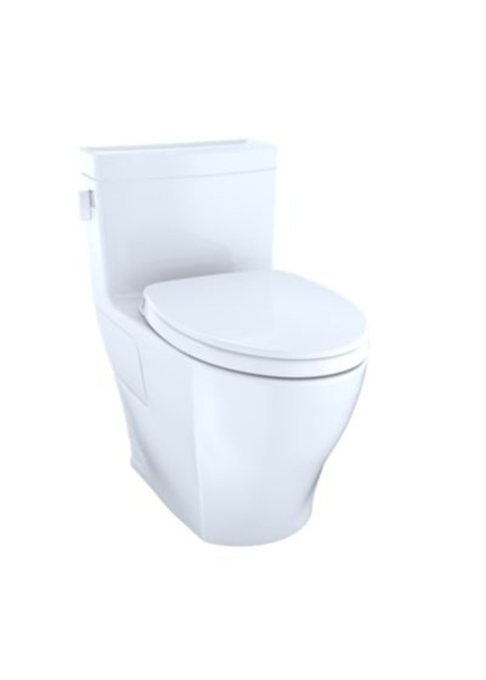 Toto Toto Legato 1-Piece 1.28 gpf ADA Elongated Toilet Cotton White (12" rough-in) Connect+ (SS124 Seat)
