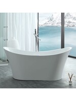 MaidStone Maidstone Gradin 67" Freestanding tub - White