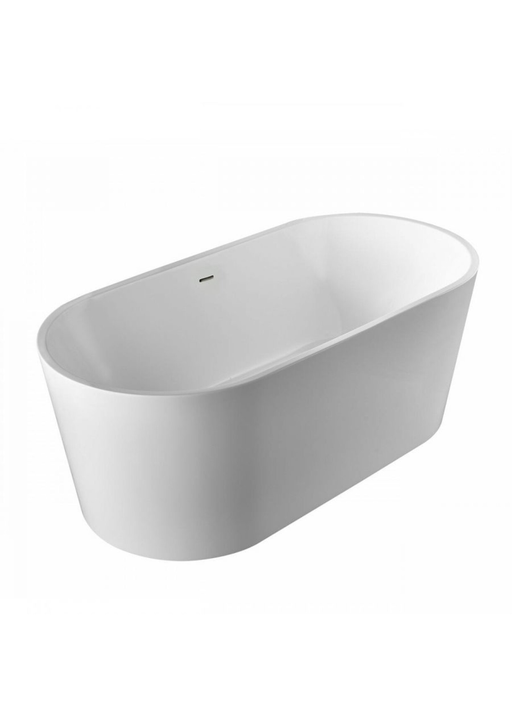 MaidStone Arlo Acrylic Contemporary Double Ended Tub - No Faucet Drillings