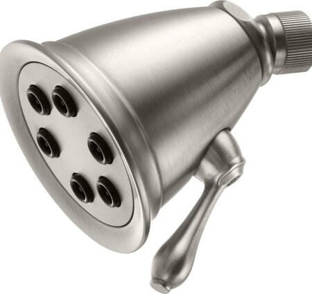 California 3-5/16" 6 Jet Showerhead - Traditional in a Standard Finish