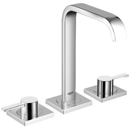 Grohe Allure 8'' Widespread 2-Handle M-Size Bathroom Faucet - Chrome