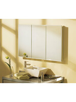 MAAX Maax Tri-View 48x31 Medicine Cabinet - Beveled edge, Chrome