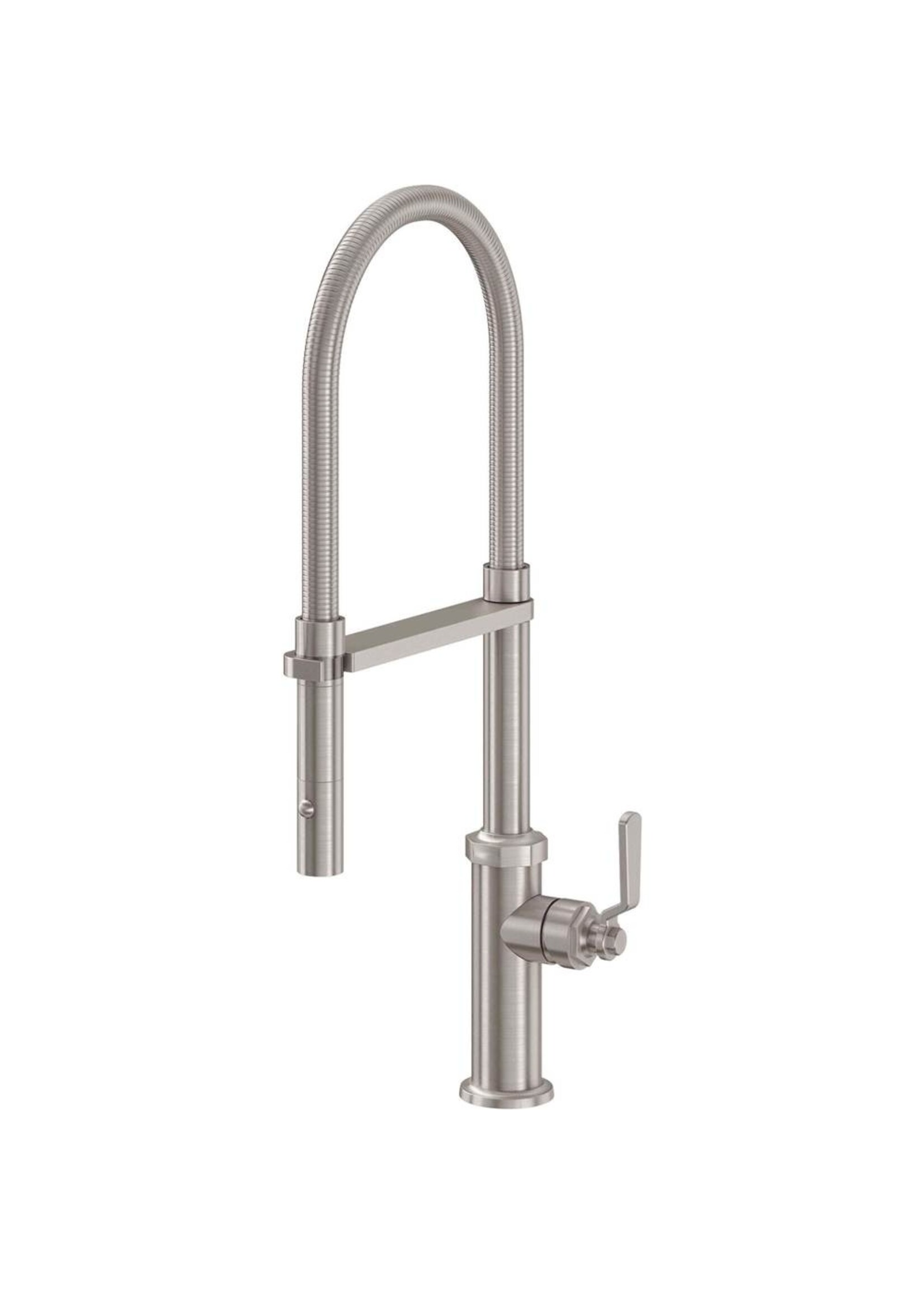 California Faucets California Faucet Descanso Culinary Pull-Out Kitchen Faucet w/Custom HDL - Standard Finish