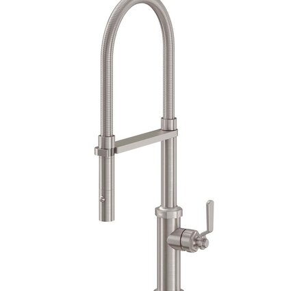 California Faucet Descanso Culinary Pull-Out Kitchen Faucet w/Custom HDL - Standard Finish