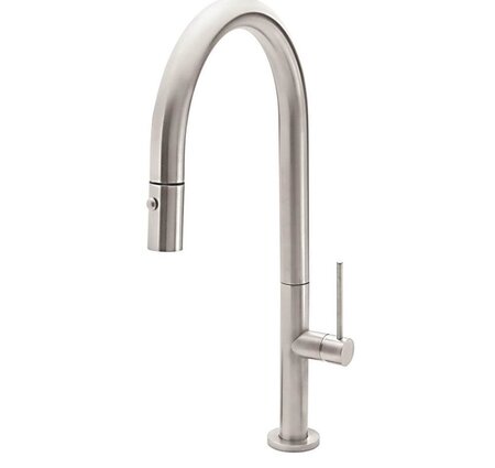 California Faucet Poetto High Arc Pull-Down Kitchen Faucet - Special Finish