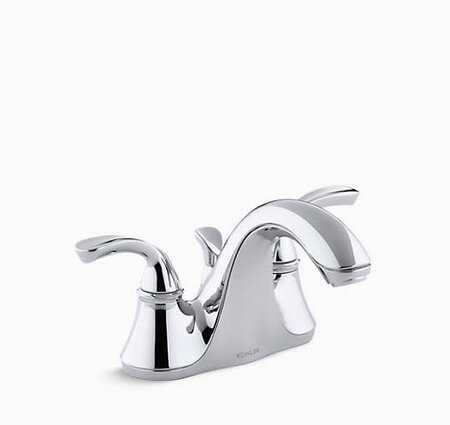 Kohler Forté Centerset 4" W/S bathroom sink faucet, 1.2 gpm