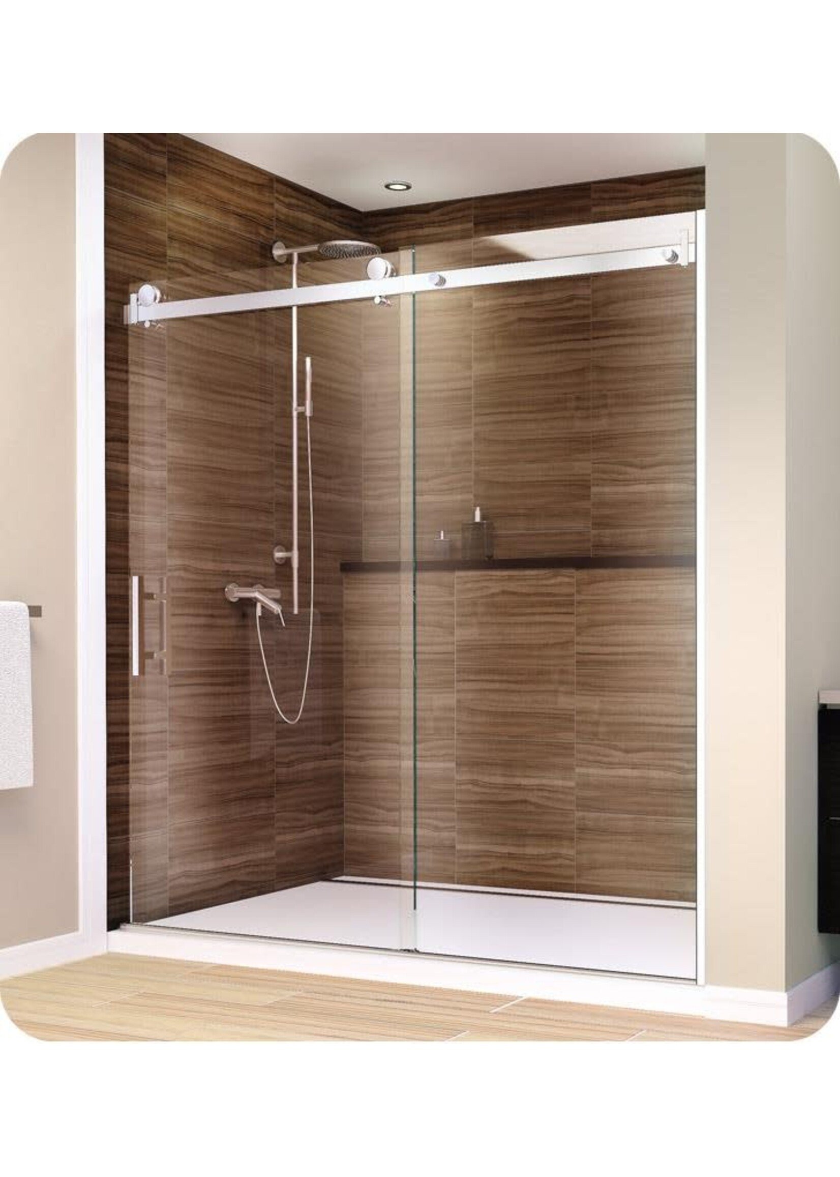 Glasscrafters Glasscrafters Acero Glass Shower Door - PSS