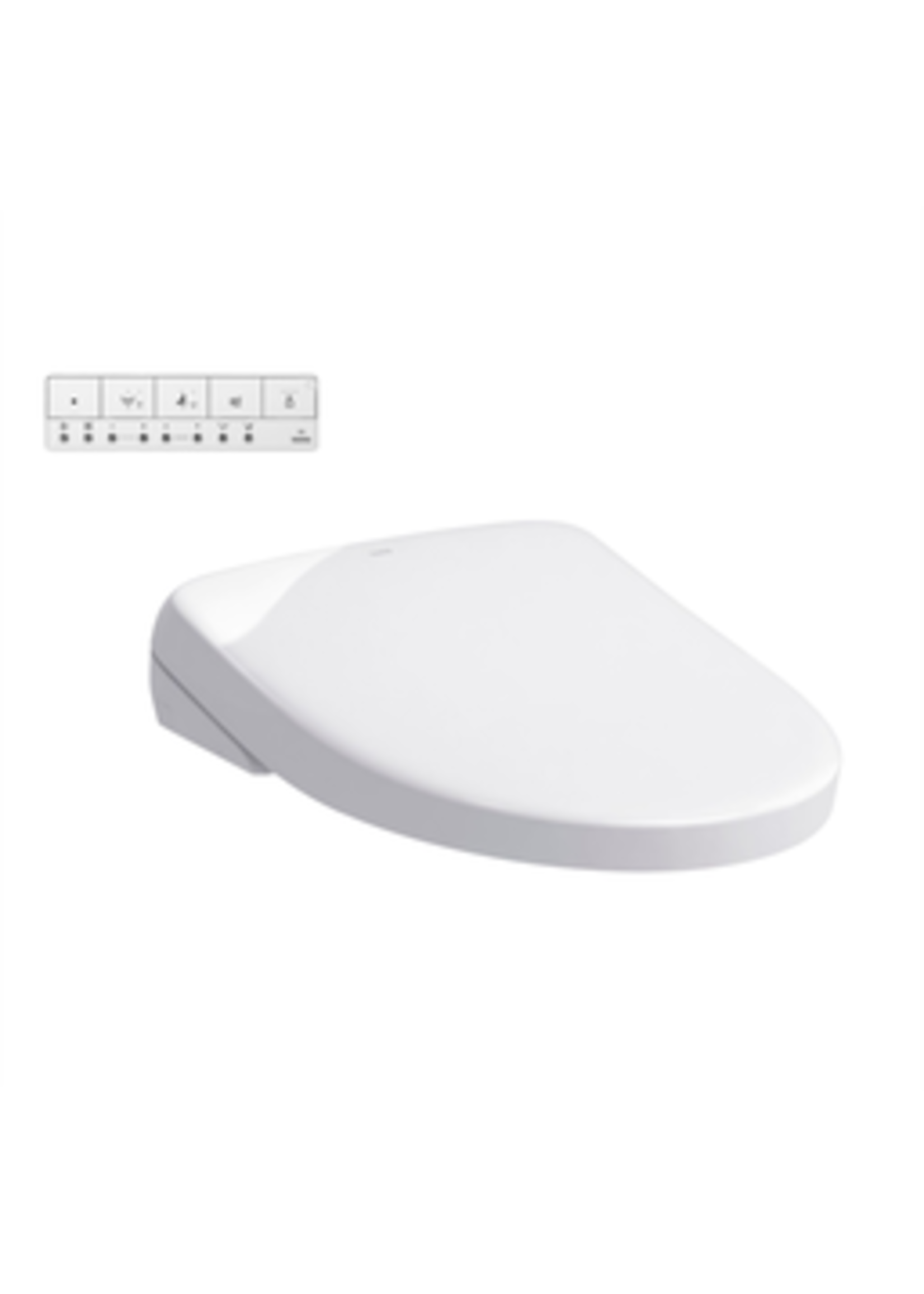 Toto Toto Washlet Contemporary Elongated S7A with Ewater+ in Cotton White