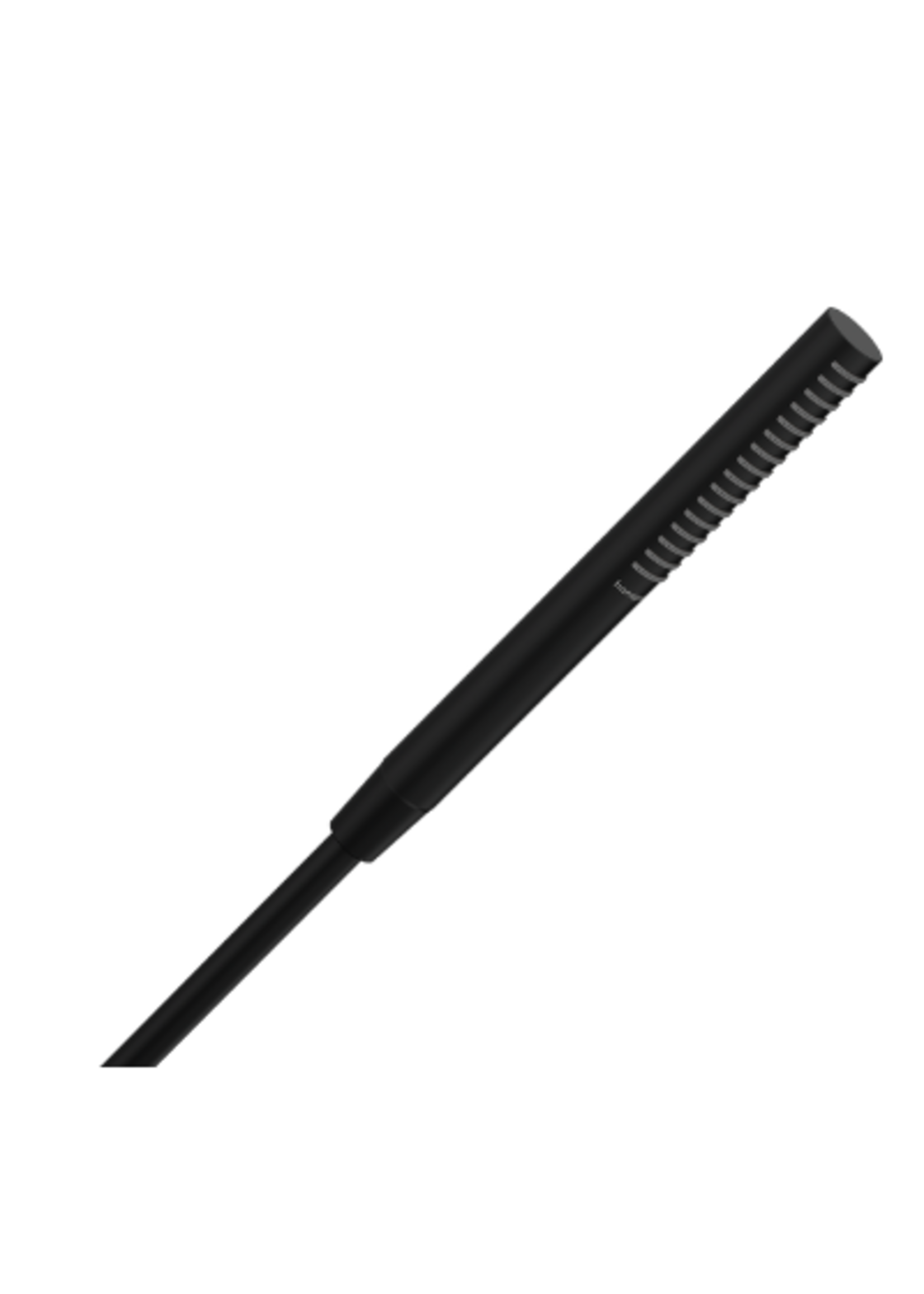 Hansgrohe Pulsify S Baton Handshower 100 1-Jet, 2.5 GPM in Matte Black MB