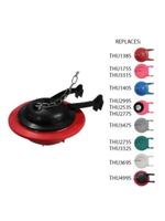 Toto Toto 3in UNIVERSAL TOILET FLAPPER (fits q.v. notes)