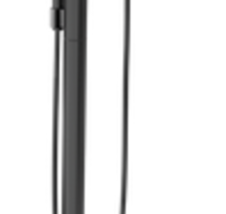 Hansgrohe Locarno Freestanding Tub Filler Trim with 1.75 GPM Handshower in Matte Black MB