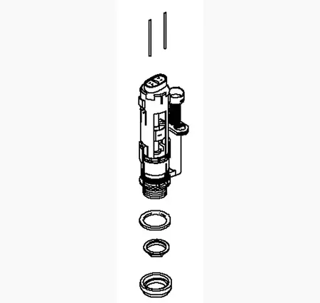 Kohler Dual Flush fill valve