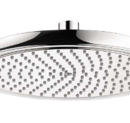 Hansgrohe Raindance Classic Showerhead 240 1-Jet PowderRain, 1.75 GPM