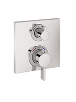 Hansgrohe Hansgrohe Ecostat Square Thermostatic Trim with Volume Control and Diverter