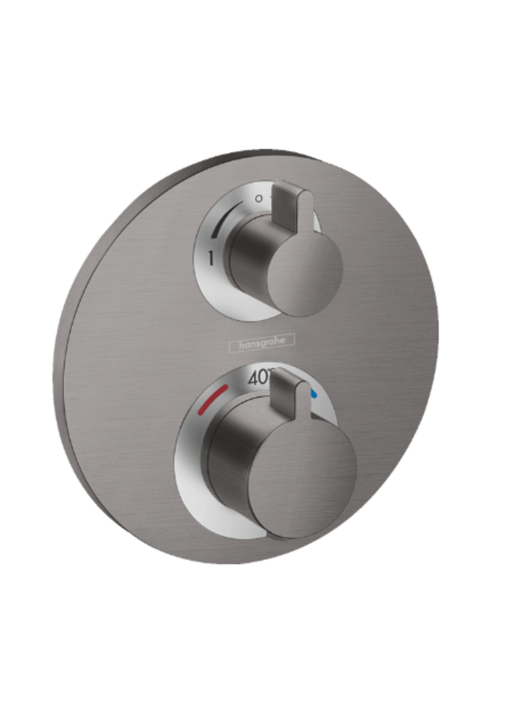 Hansgrohe Hansgrohe Ecostat S Dual Function Thermostatic Trim w/ Diverter & Volume Control