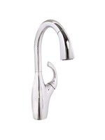 Wolverine Brass Wolverine Artis pull down kitchen faucet chrome CP  (hot & cold water lines not included)