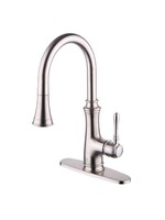 Wolverine Brass Wolverine Timeless Single Handle Kitchen Faucet - BN (needs supply lines)