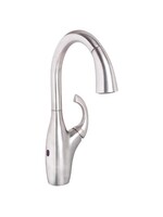 Wolverine Brass Wolverine Brass Artis Sensor Pull Down Kitchen Faucet - Stainless Steel  (hot & cold water lines not included)