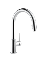 Delta Delta Trinsic Single Handle Pull-Down Kitchen Faucet - CP