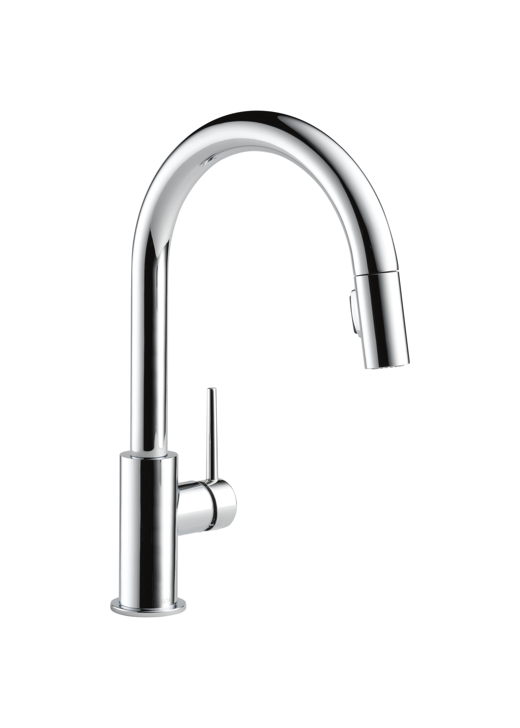 Delta Delta Trinsic Single Handle Pull-Down Kitchen Faucet - CP