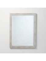 Kentwood Kentwood 23-1/2" x 31-1/2" Brushed Nickel Framed Mirror