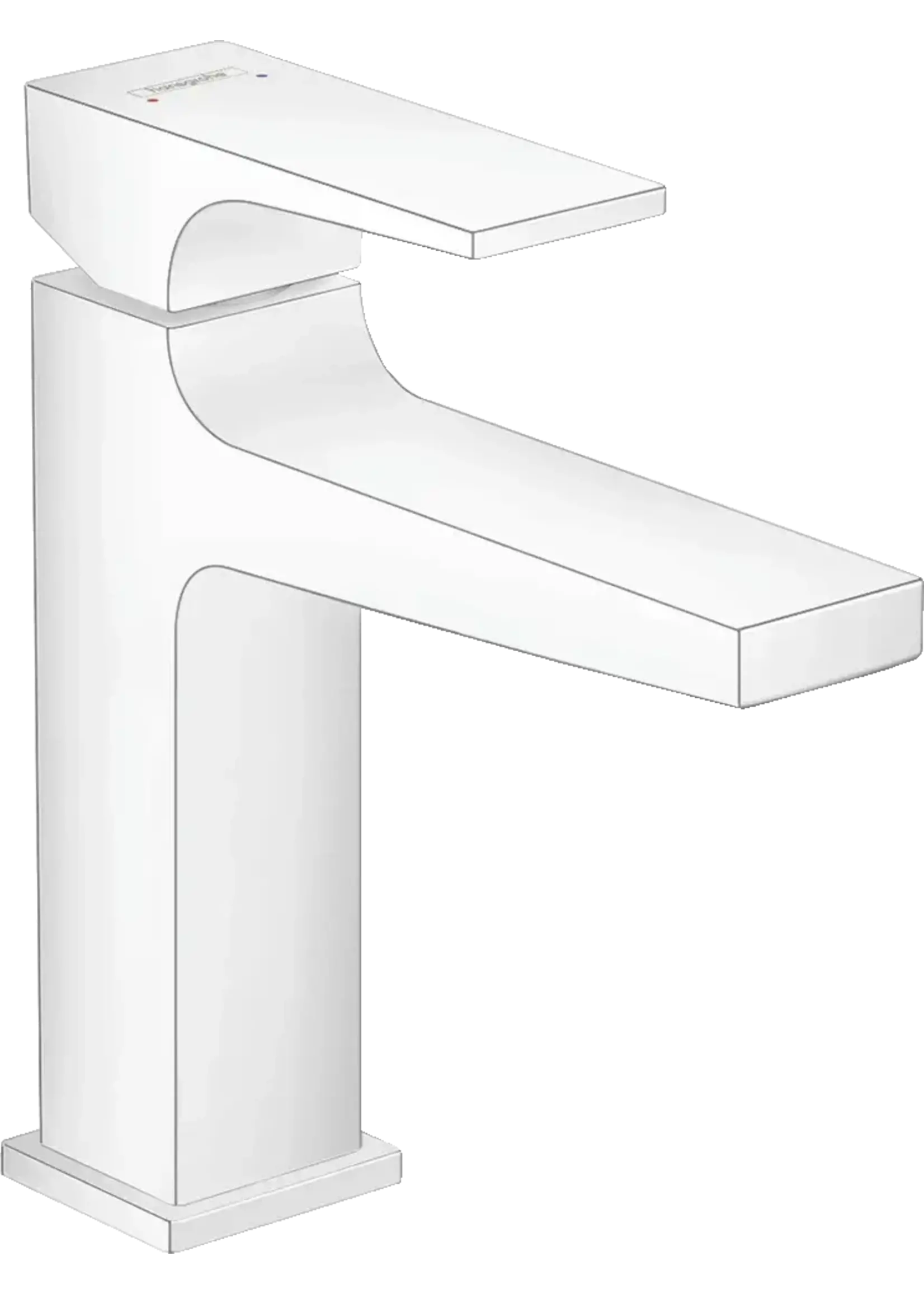 Hansgrohe Hansgrohe Metropol Single-Hole Faucet 110 With Lever Handle And Pop-Up, 1.2 GPM