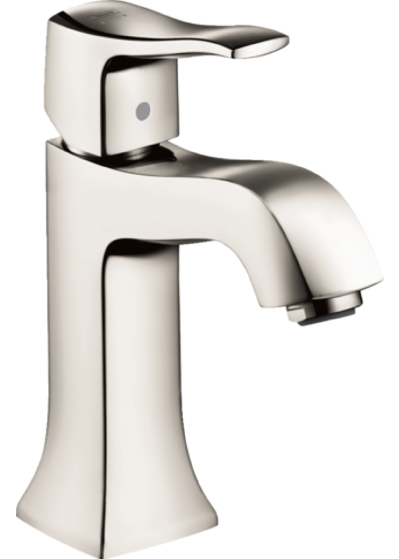 Hansgrohe Hansgrohe Metris C Single Hole Faucet 100 with Pop-up Drain, 1.2 gpm