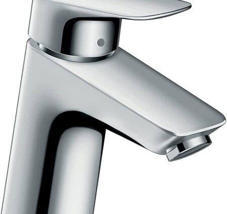 Hansgrohe Logis Single-Hole Faucet 100 with Pop-Up Drain, 1.2 GPM in