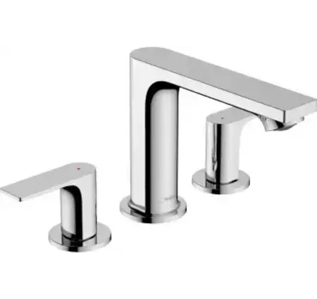 Hansgrohe Rebris E Widespread Faucet 110 with Pop-Up Drain