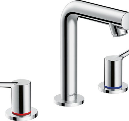 Hansgrohe Talis S Widespread Faucet 150 With Pop-Up, 1.2GPM