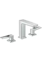 Hansgrohe Hansgrohe Metropol Widespread Faucet with Loop Handles and Pop-Up Drain, 1.2 GPM