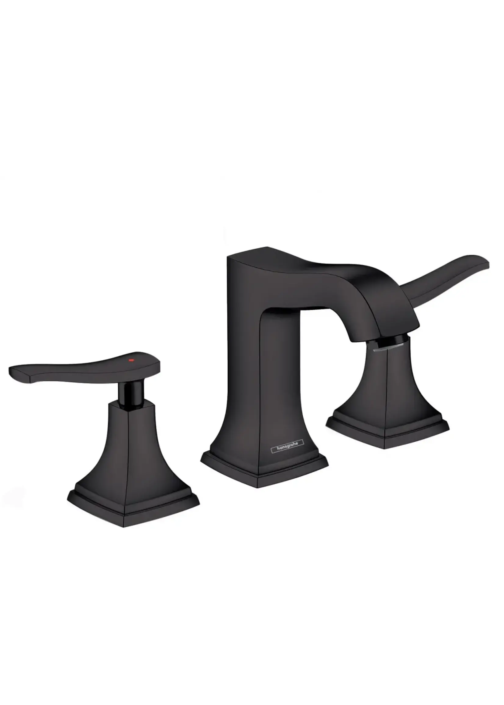 Hansgrohe Hansgrohe Metropol Classic Widespread Faucet with Lever Handles and Pop up Drain, 1.2 GPM