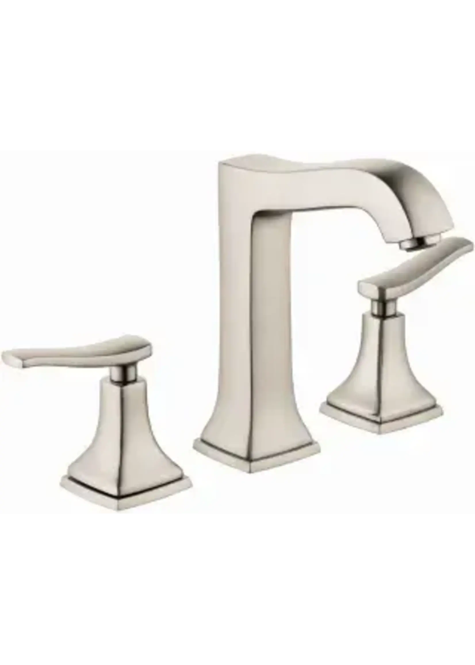 Hansgrohe Hansgrohe Metropol Classic Widespread Faucet with Lever Handles and Pop up Drain, 1.2 GPM