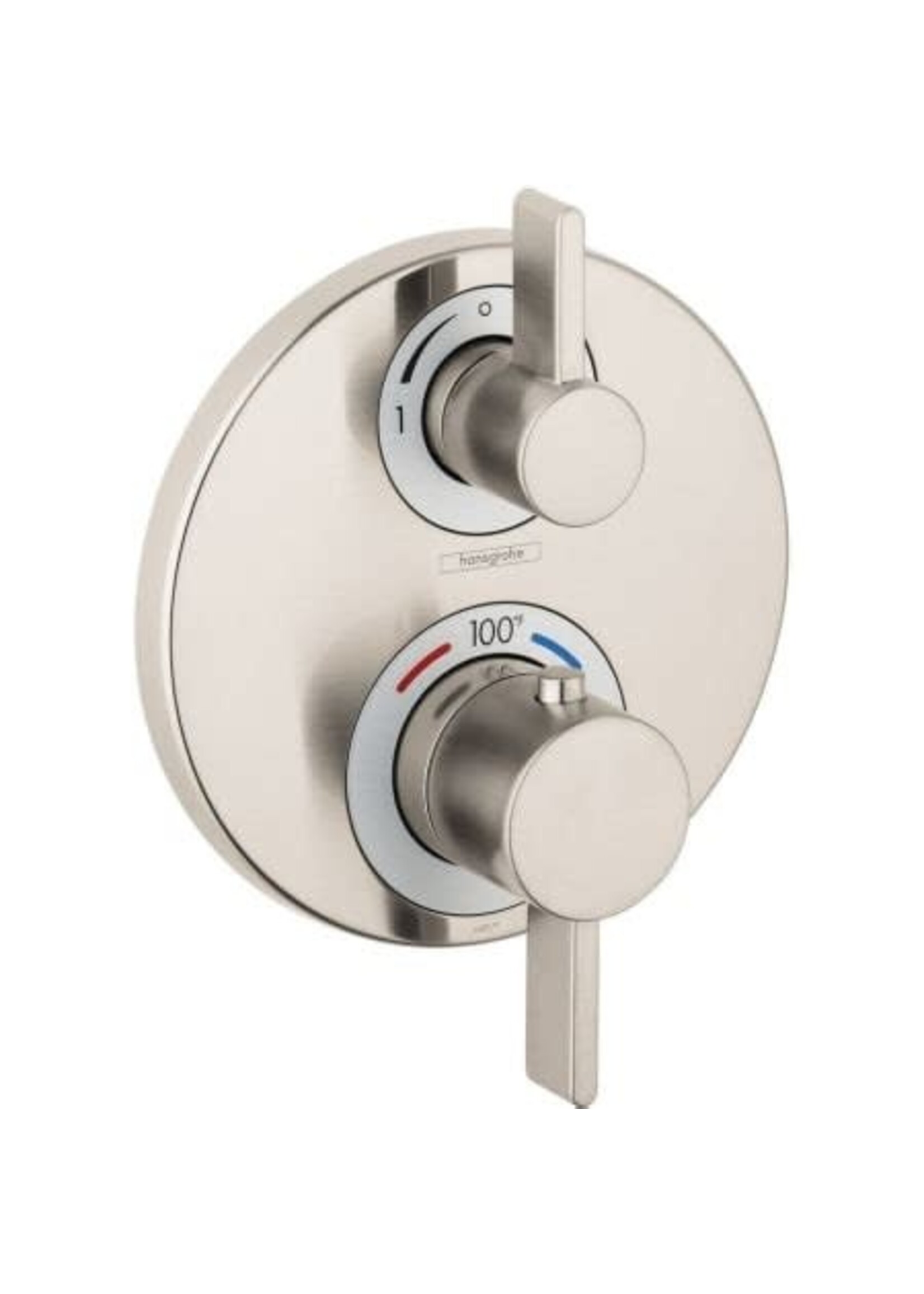Hansgrohe Hansgrohe Ecostat S Dual Function Thermostatic Trim w/ Diverter & Volume Control