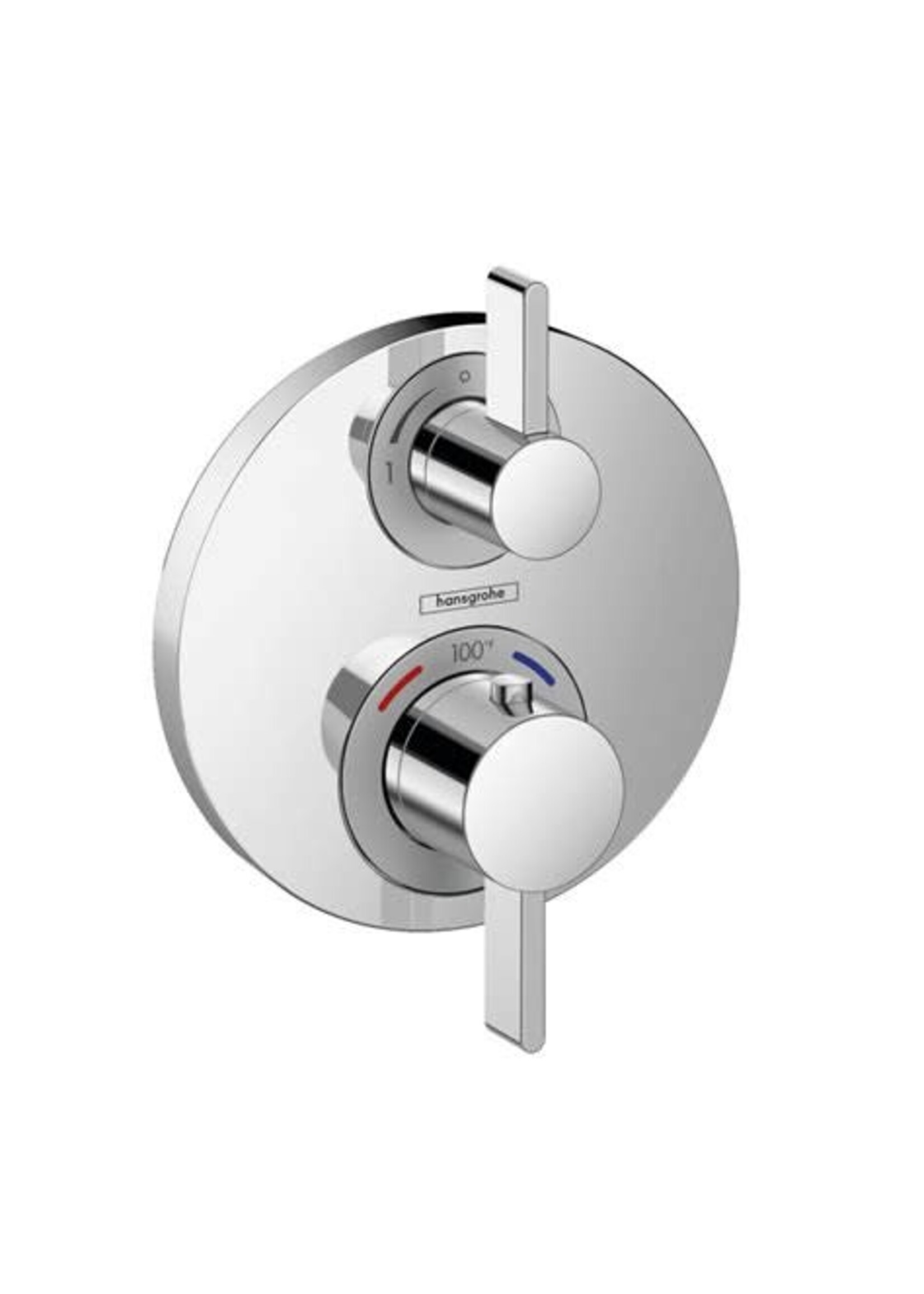 Hansgrohe Hansgrohe Ecostat S Thermostatic Trim w/Volume Control (SmallerRound)