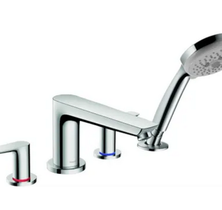Hansgrohe Talis E 4-Hole Roman Tube Set Trim