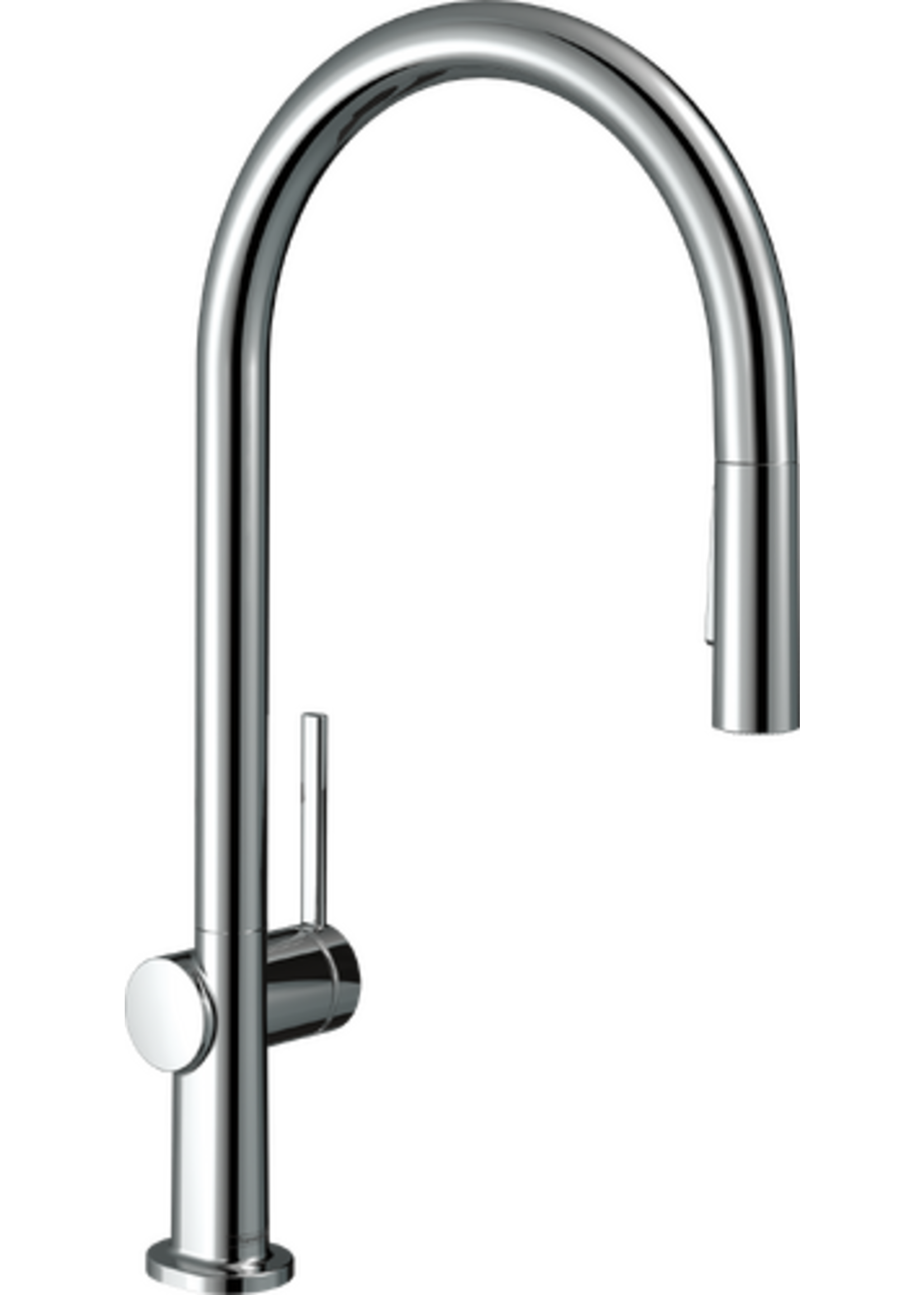 Hansgrohe Hansgrohe Talis N High Arc O-Style 2 Spray Pull Down Kitchen Faucet
