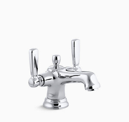 Kohler Bancroft Single Hole, Two Handle Lever Faucet, 1.2 gpm
