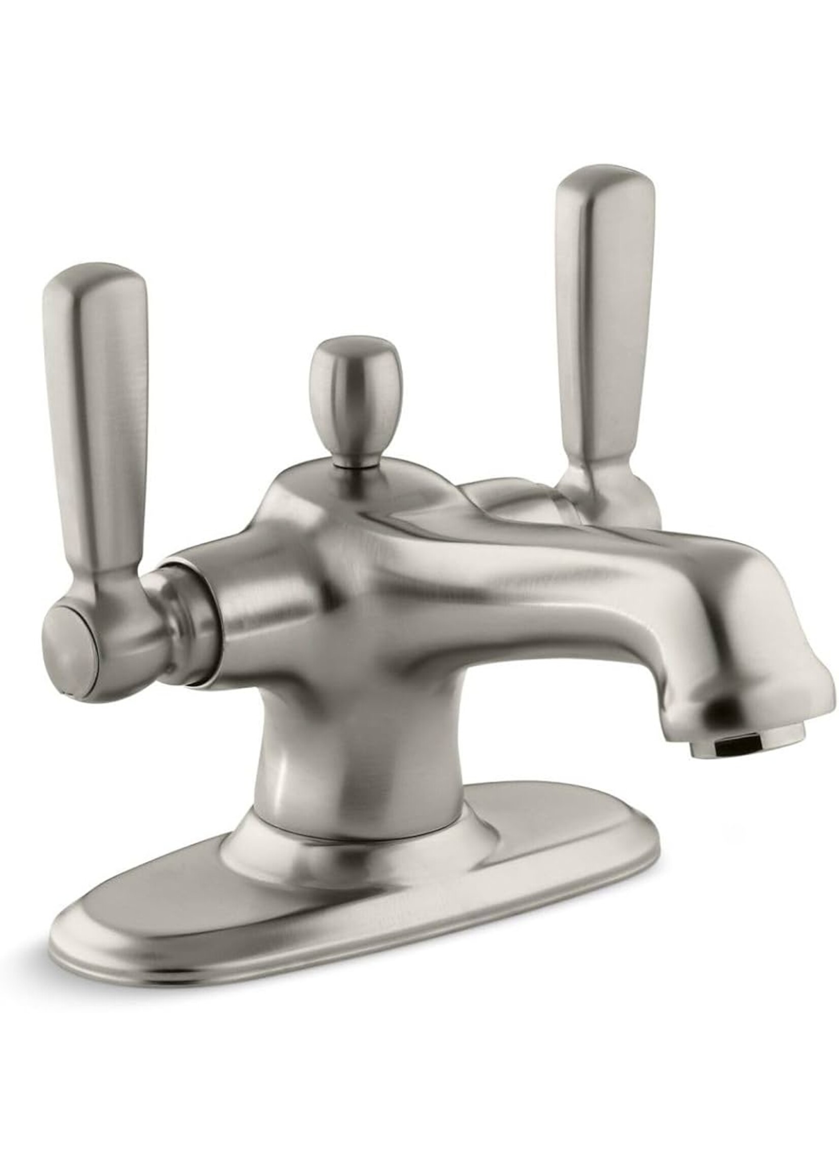 Kohler Kohler Bancroft Single Hole, Two Handle Lever Faucet, 1.2 gpm