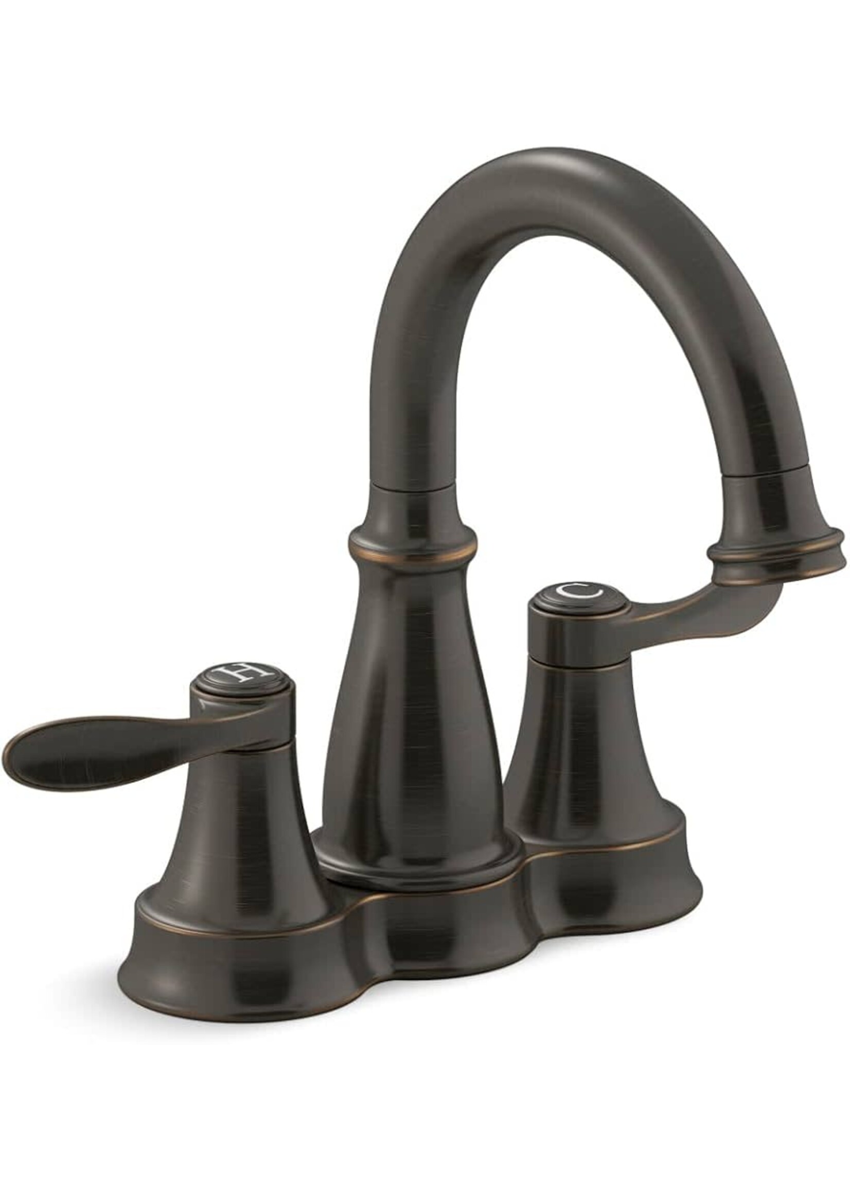Kohler Kohler Bellera Centerset 4" Faucet, 1.2 gpm