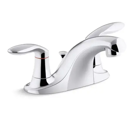 Kohler Coralais Two-Handle Lav. Center Set Faucet- Chrome