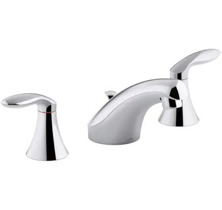 Kohler Coralais Widespread Faucet, 1.2 gpm- CP