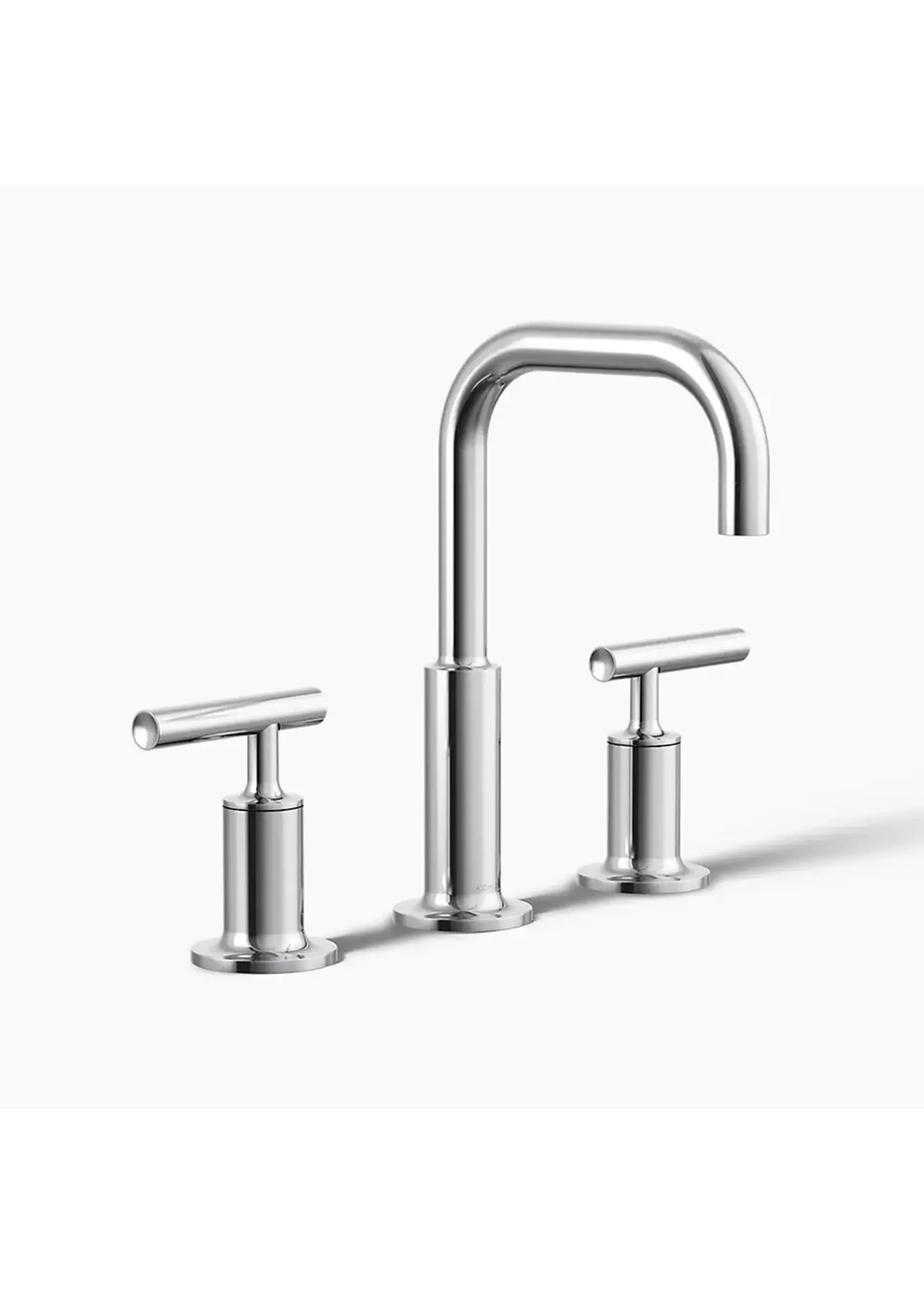 Kohler Kohler Purist Widespread bathroom sink faucet with Lever handles, 1.2 gpm
